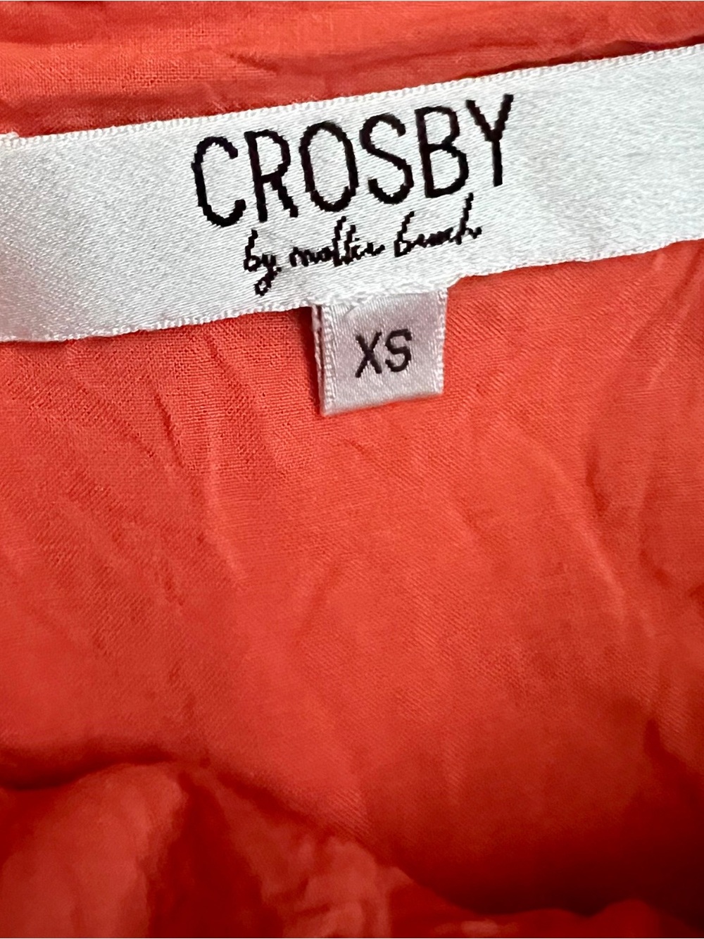 Crosby by Mollie Burch Coral Embroidered Maxi Dress XS - Picture 3 of 7